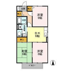 近鉄弥富駅 徒歩10分 1階の物件間取画像